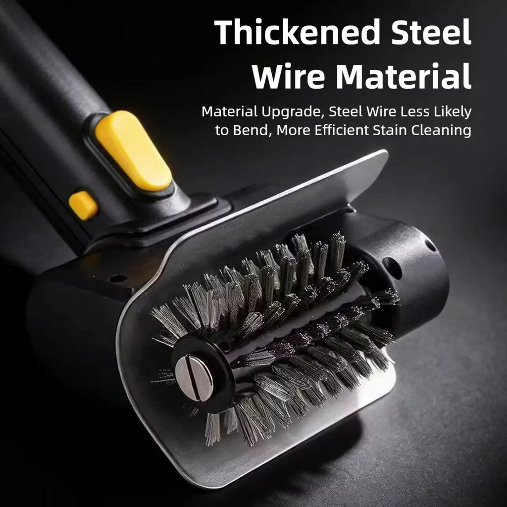 TINSOL Electric Stainless Steel BBQ Brush Rechargeable Wireless Cleaning Brush Outdoor Cleaning Brush Grill Brush