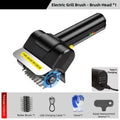 TINSOL Electric Stainless Steel BBQ Brush Rechargeable Wireless Cleaning Brush Outdoor Cleaning Brush Grill Brush